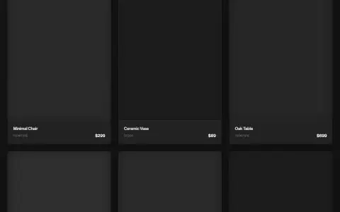 Advanced Showcase Grid