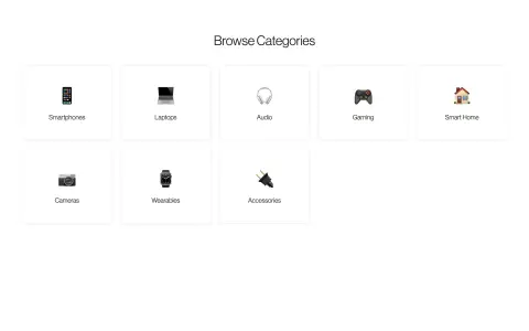 Tech Category Showcase