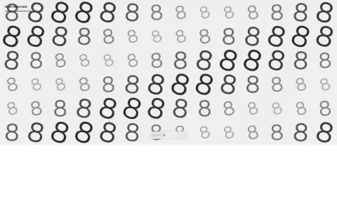 Glyph Wave Grid