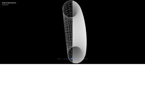 Split Wireframe